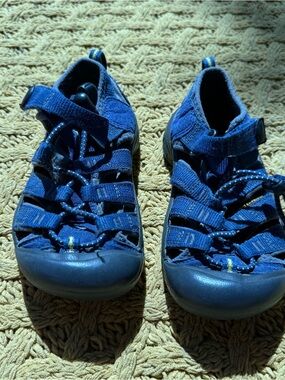 Little Kids KEEN Newport H2 Sport Sandals Washable Blue US size 11 Outdoor Water